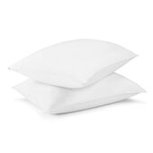 Restful Nights® 233 Thread Count Cotton Antimicrobial Pillow Protector - 2 Pack